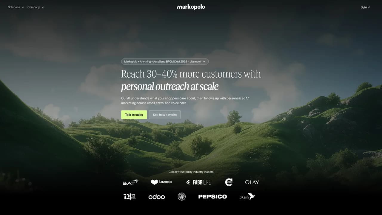 markopolo-ai screenshot