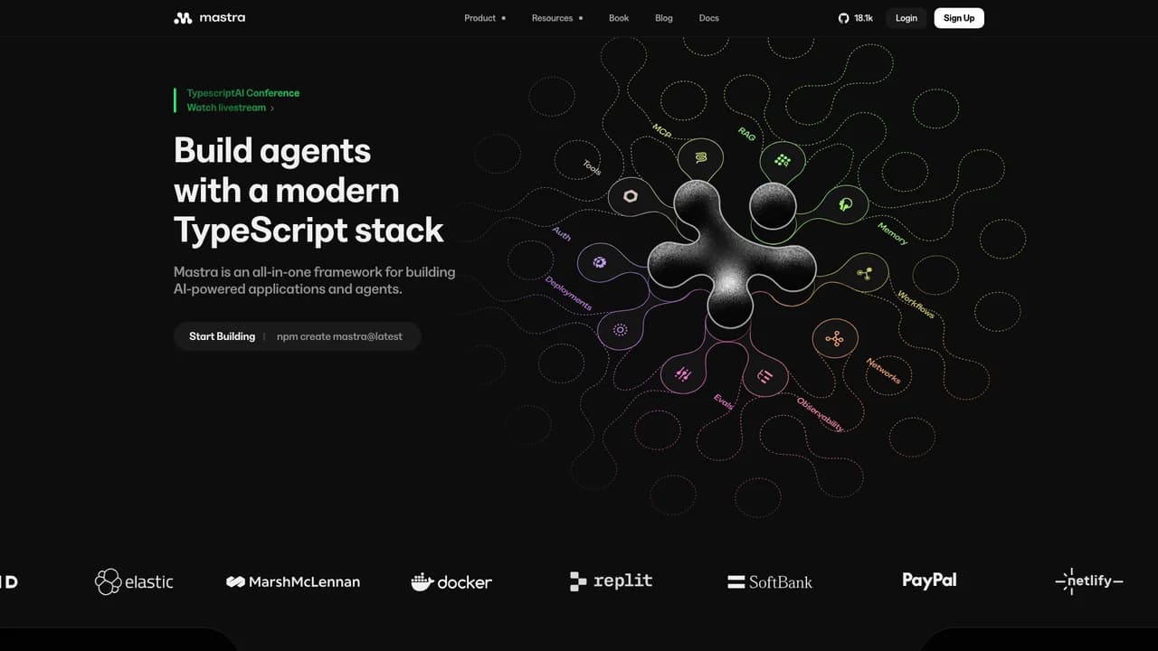 mastra screenshot