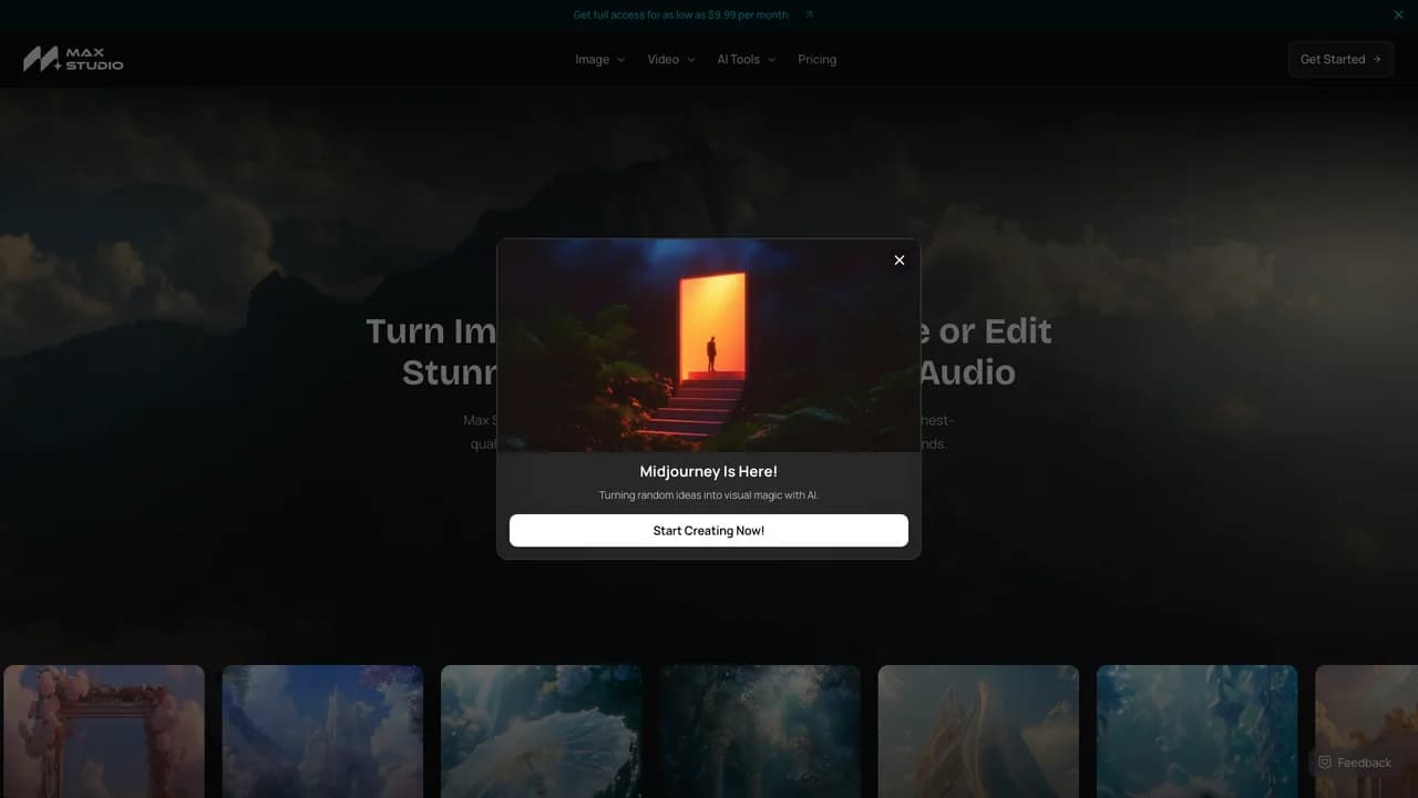 max-studio screenshot