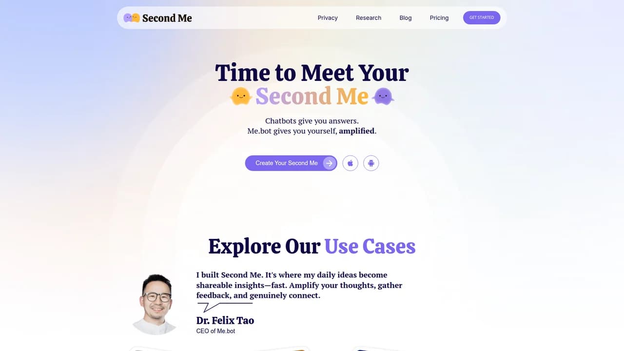 mebot screenshot