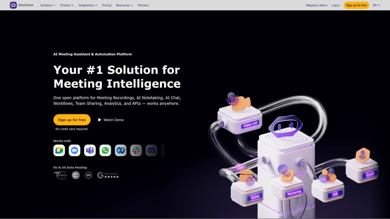 meetgeek screenshot