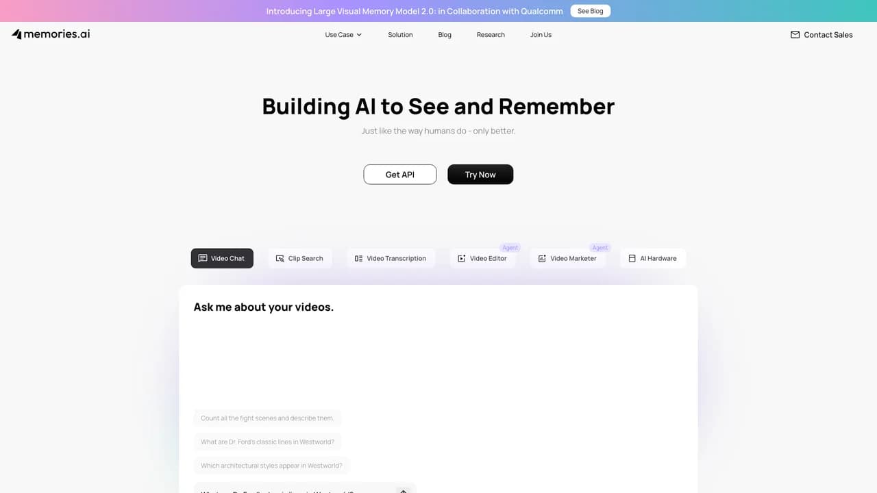 memoriesai screenshot