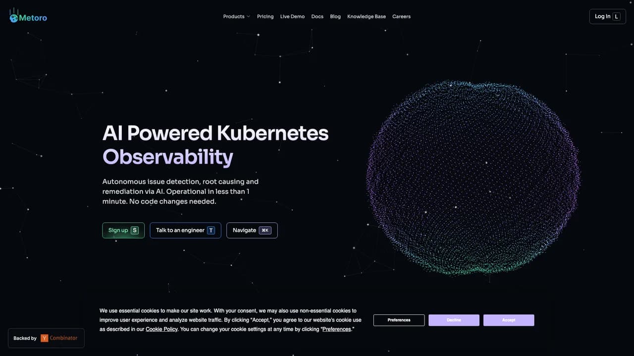 metoro screenshot