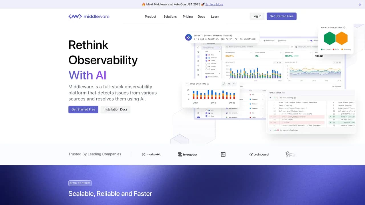 middlewareio screenshot