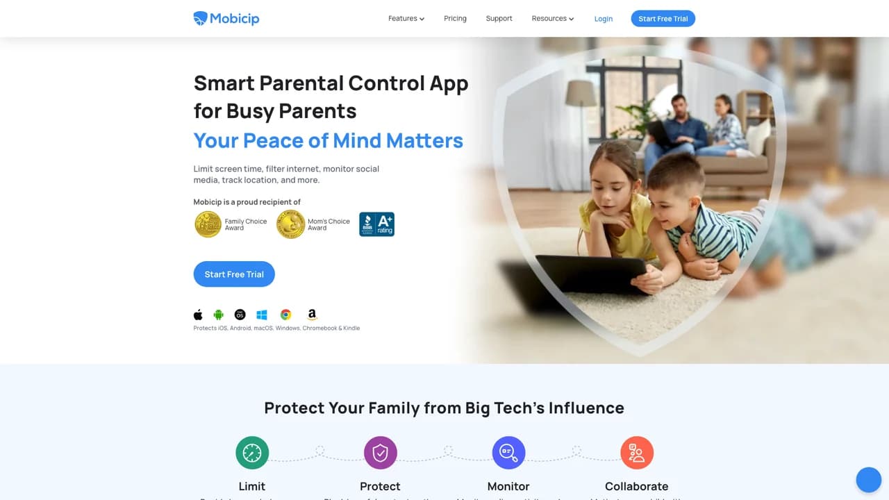 mobicip screenshot