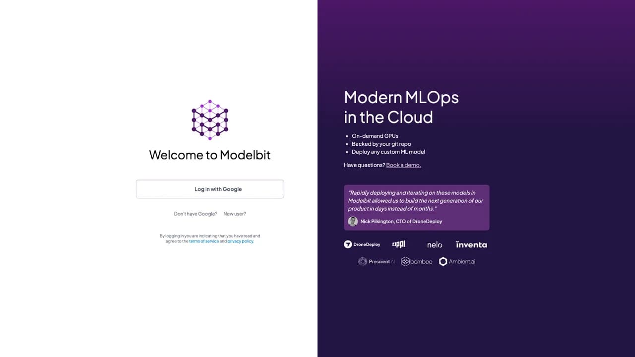 modelbit screenshot