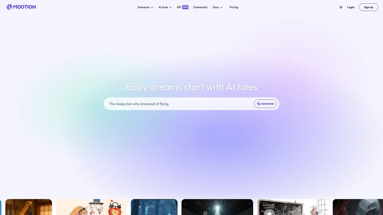 mootion screenshot