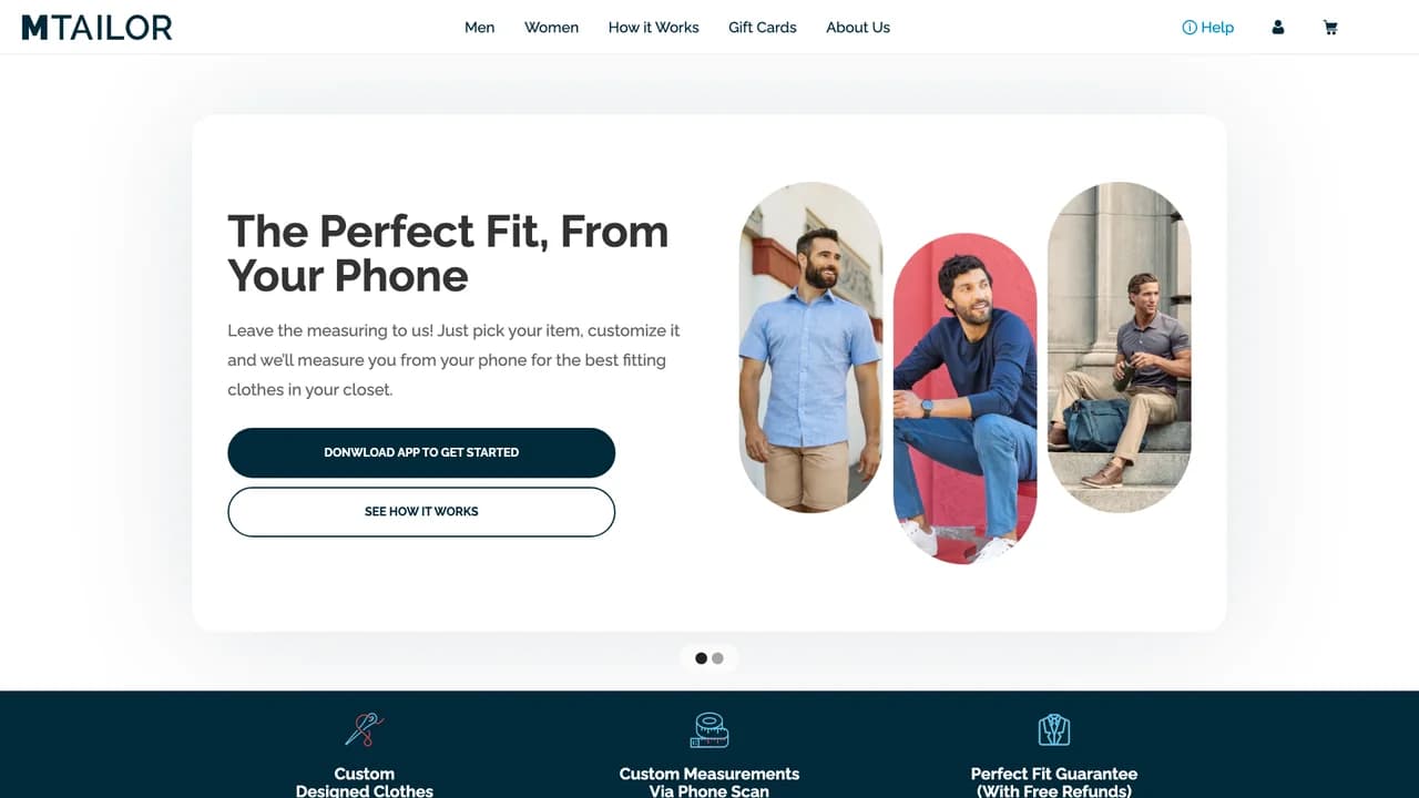 mtailor screenshot