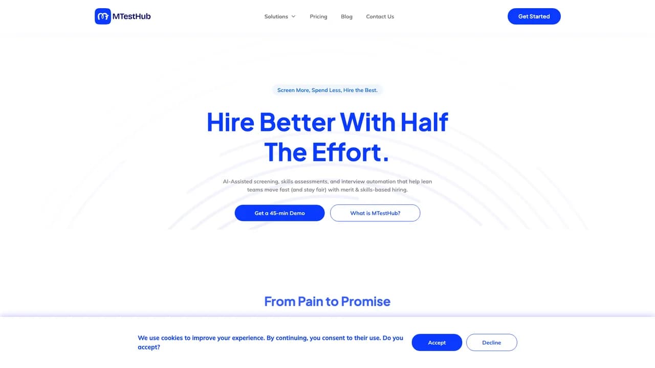 mtesthub screenshot