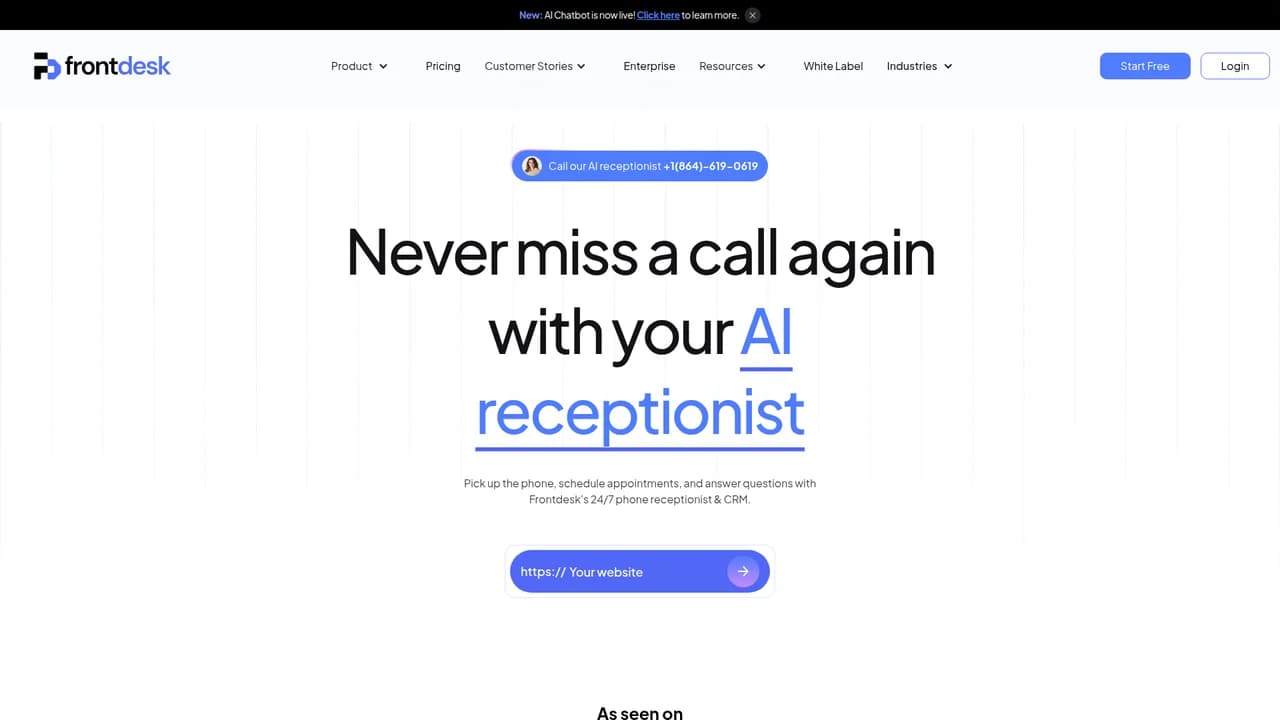 my-ai-front-desk screenshot