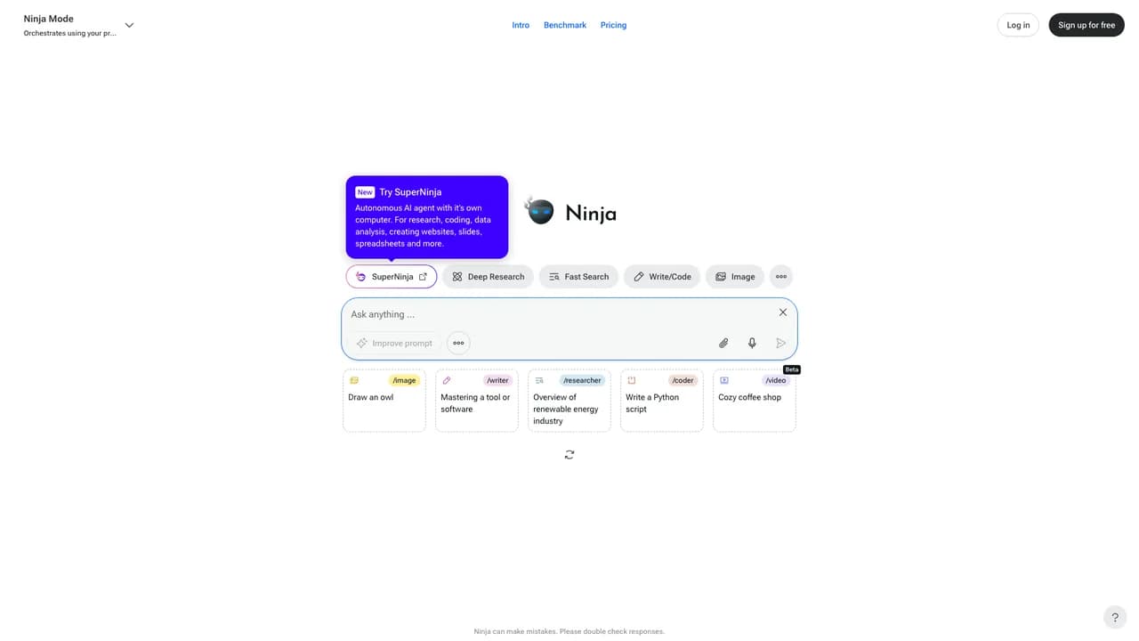 myninja-ai screenshot