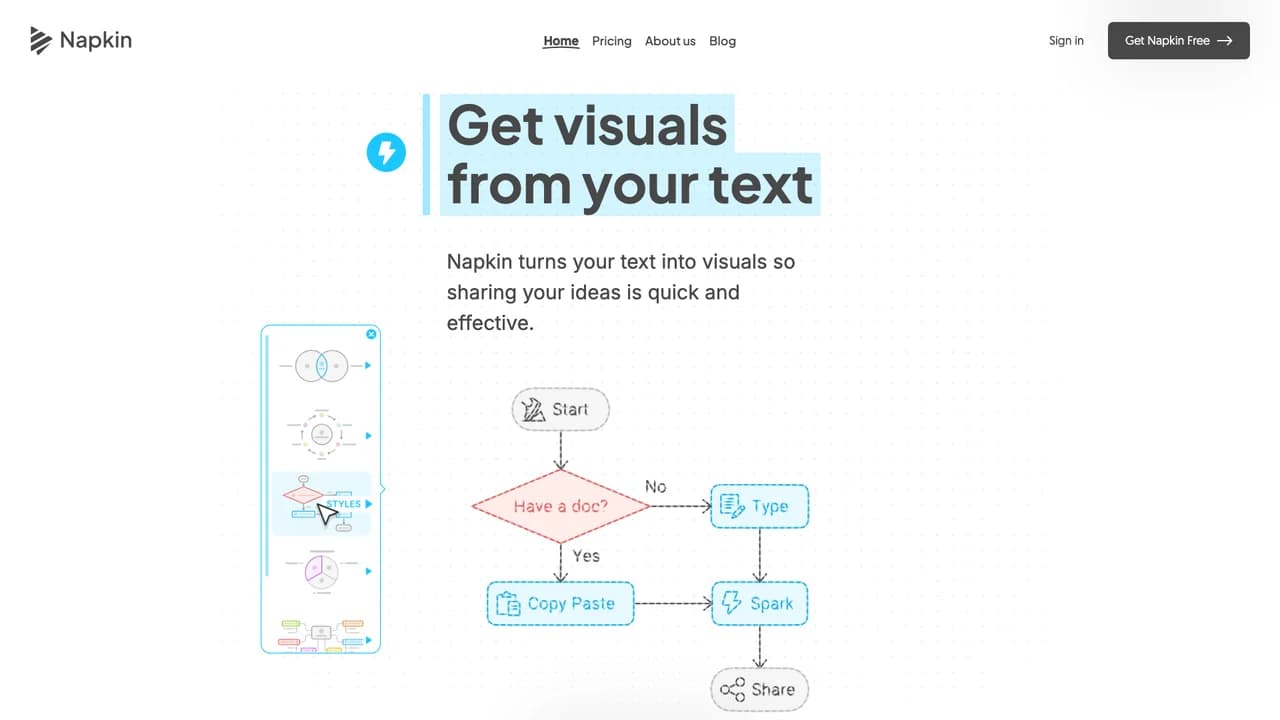 napkin-ai screenshot