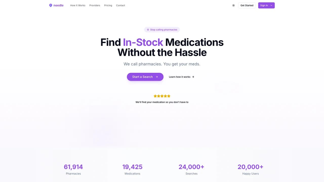 needle screenshot