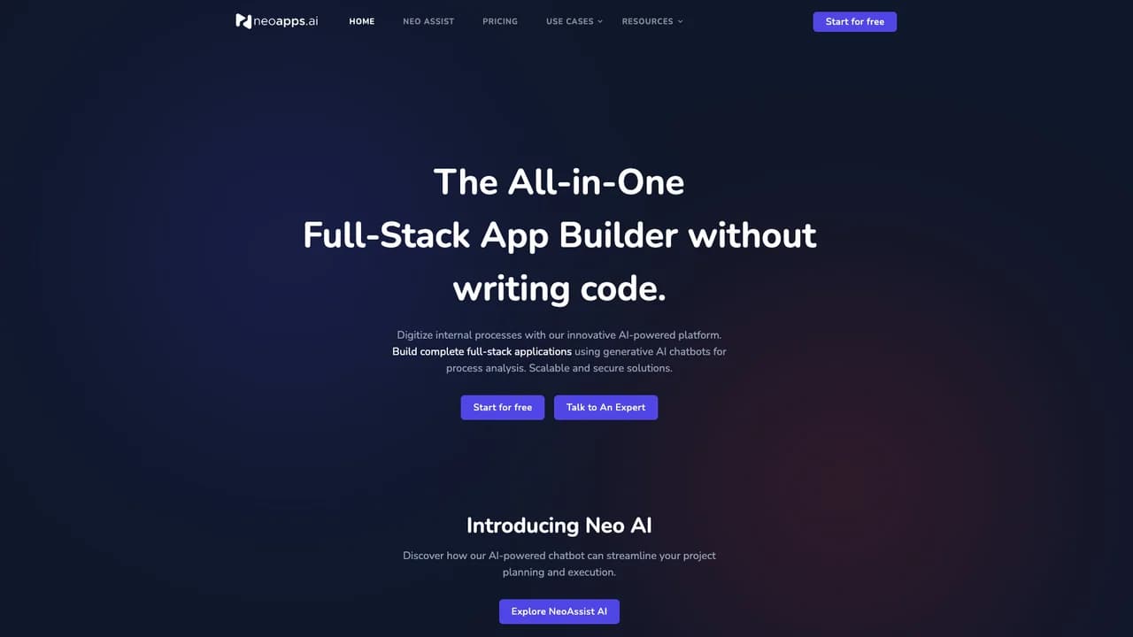 neoappsai screenshot