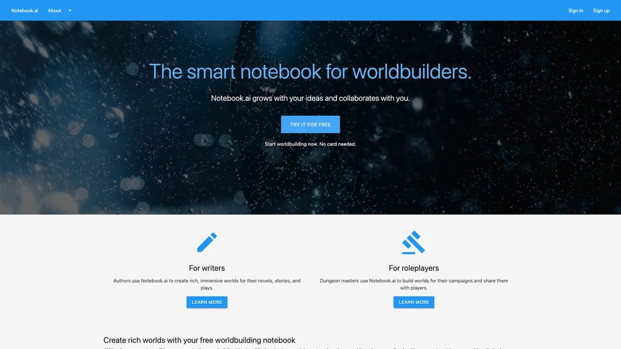 notebook-ai screenshot