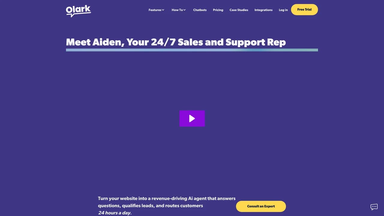 olark screenshot