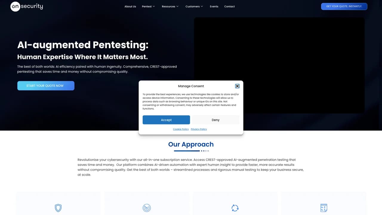 onsecurity screenshot
