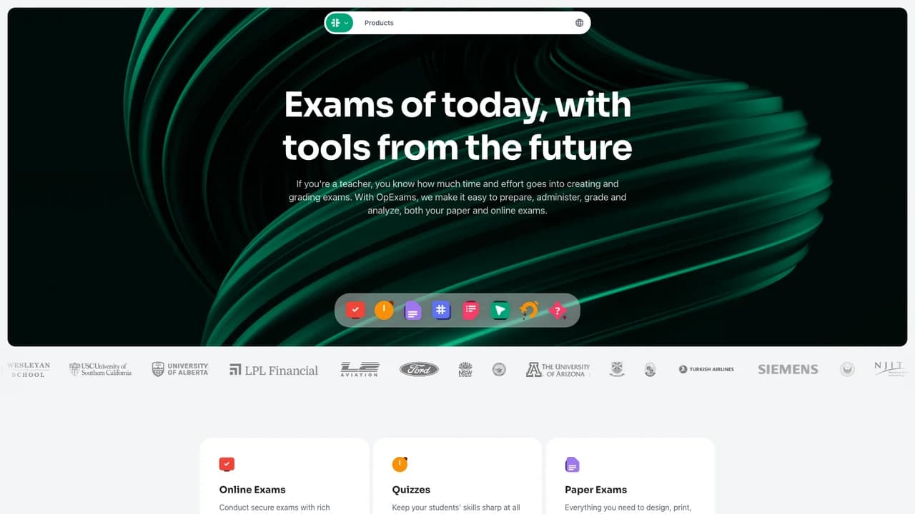 opexams screenshot