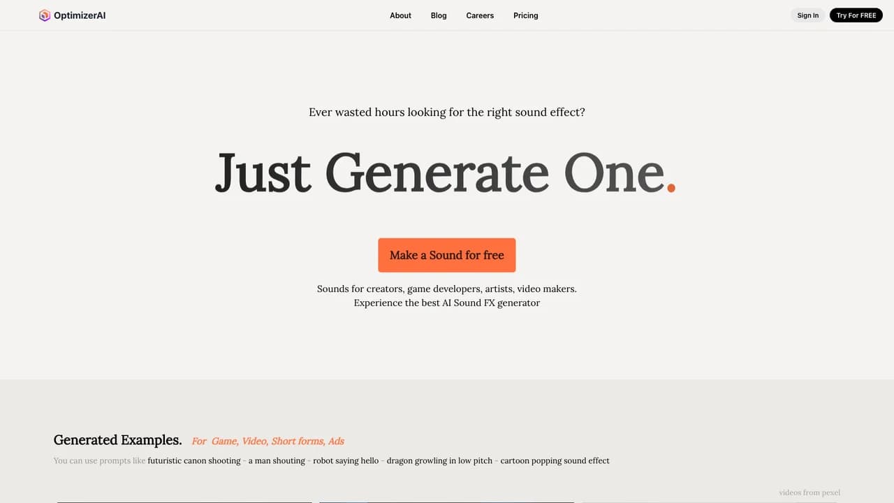 optimizerai screenshot