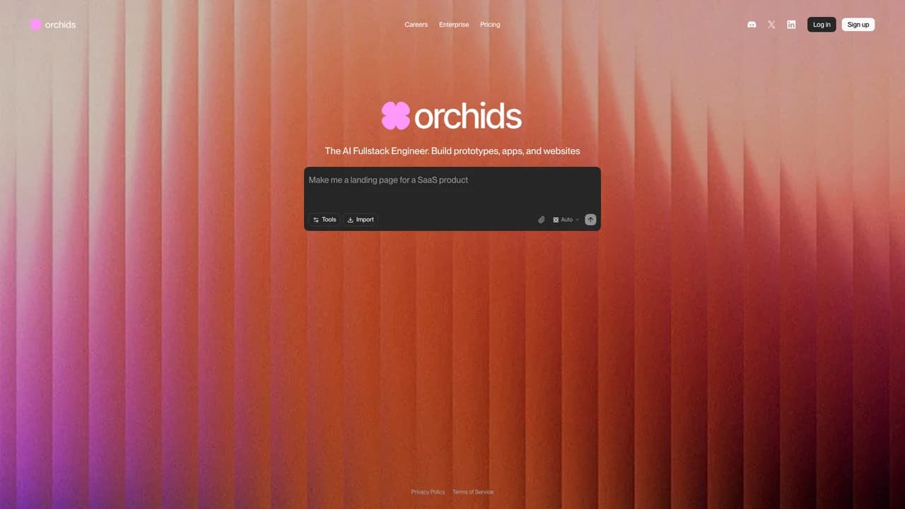 orchids screenshot