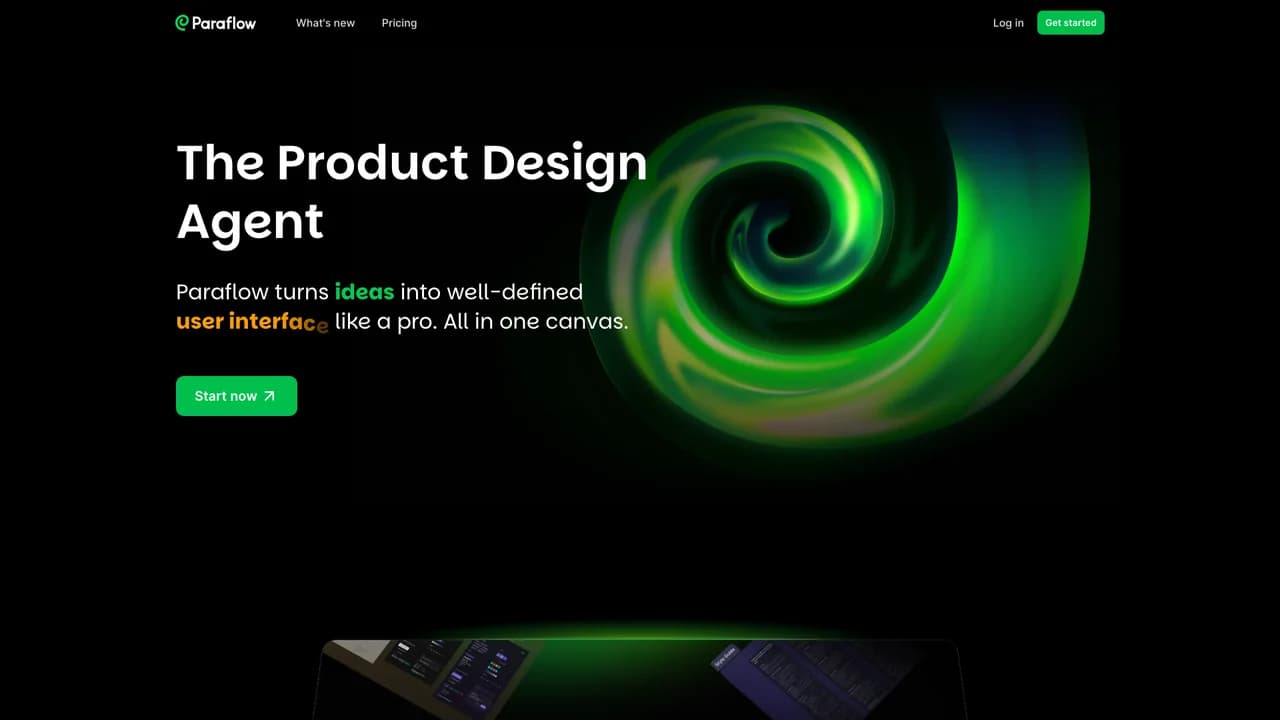 paraflow screenshot