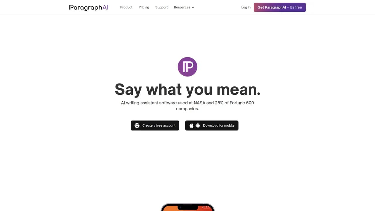 paragraphai screenshot