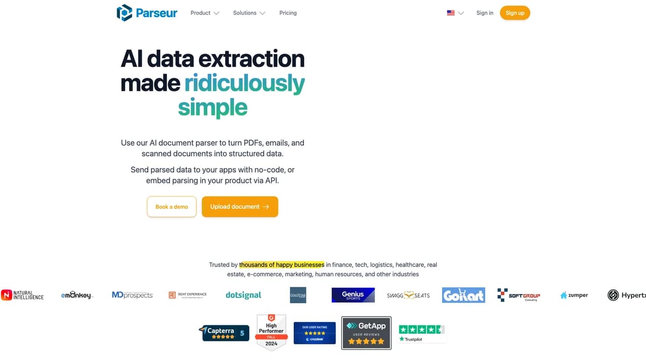 parseur screenshot