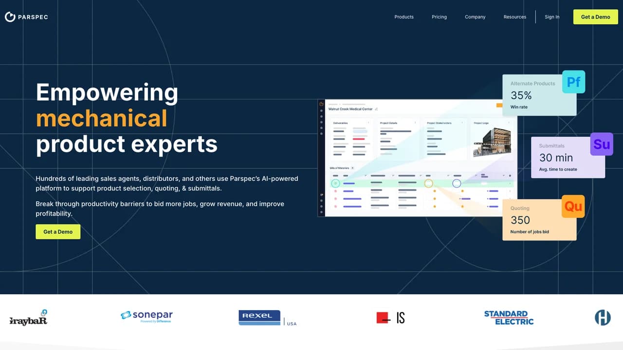 parspec screenshot