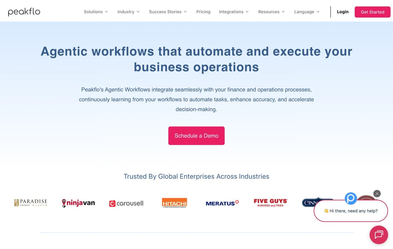 peakflo screenshot