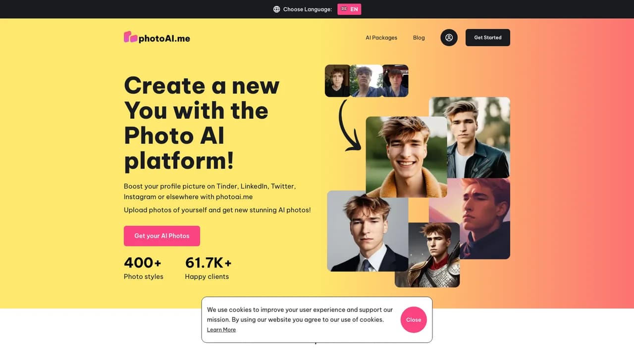 photoaime screenshot