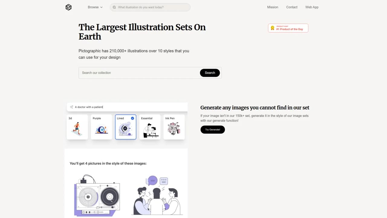 pictographic screenshot