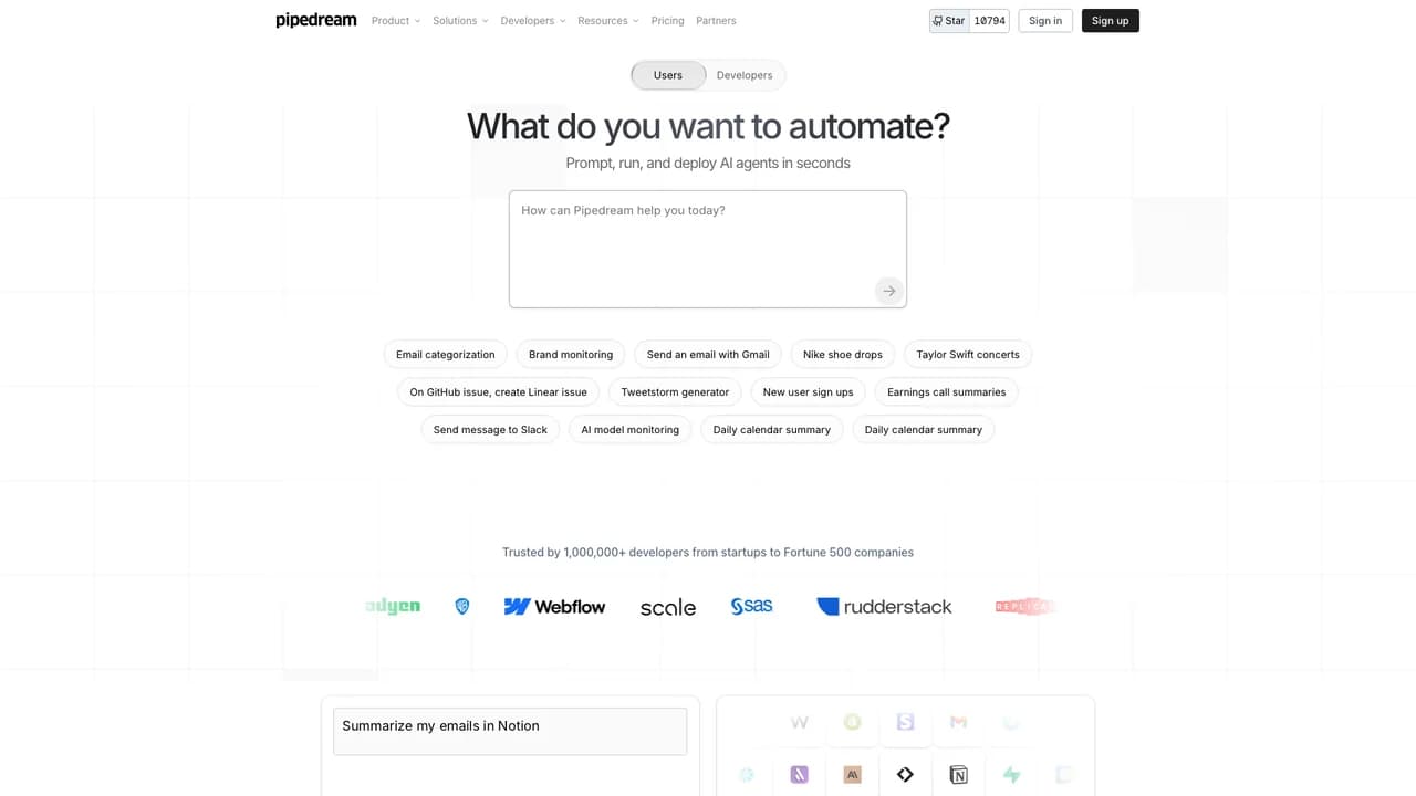 pipedream screenshot