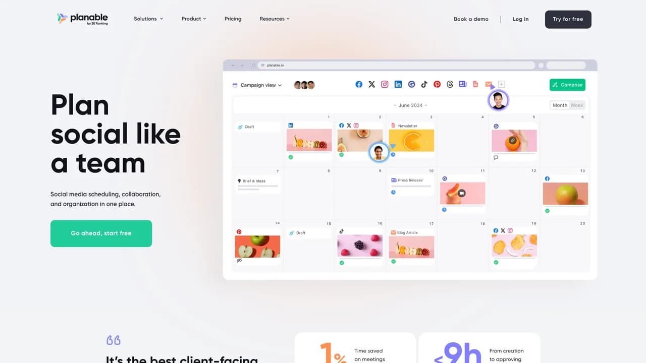 planable screenshot
