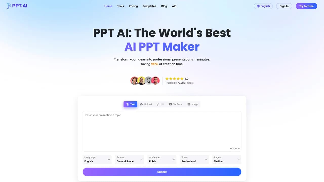 pptai screenshot