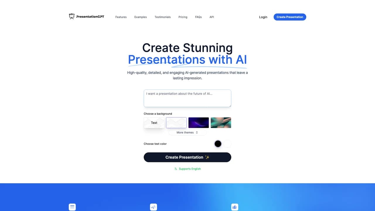 presentationgpt screenshot