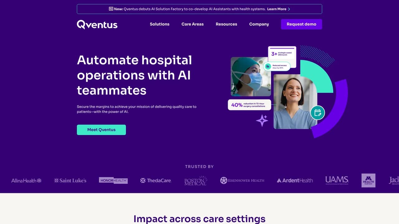 qventus screenshot