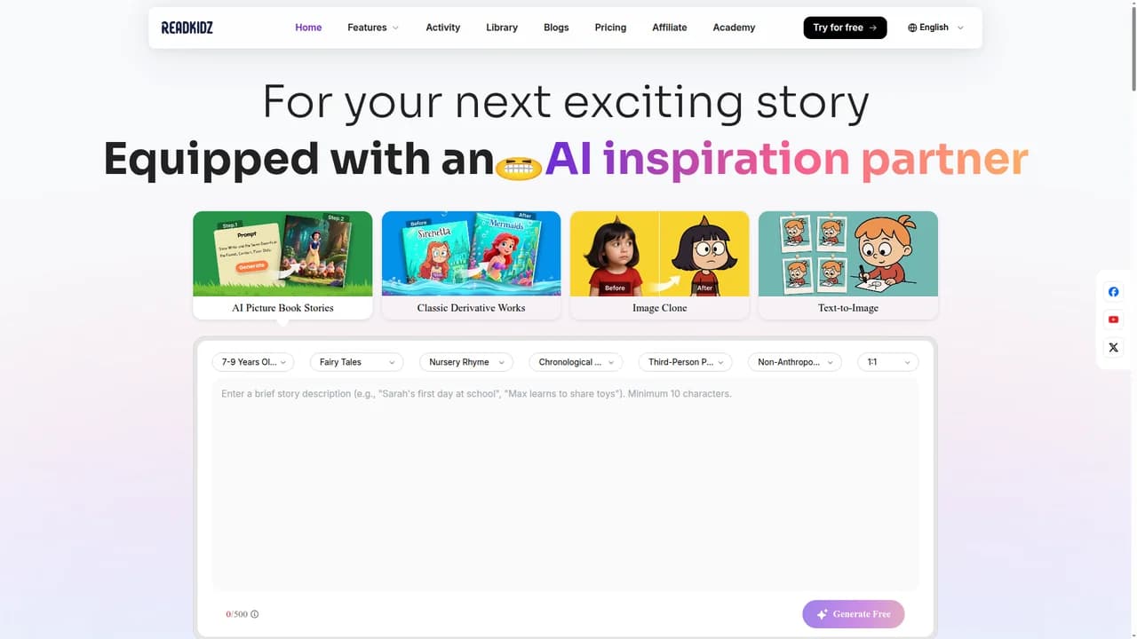 readkidz screenshot