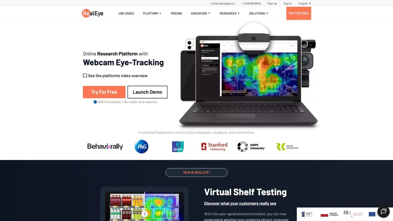 realeyeio screenshot