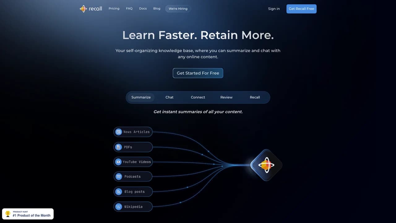 recall screenshot
