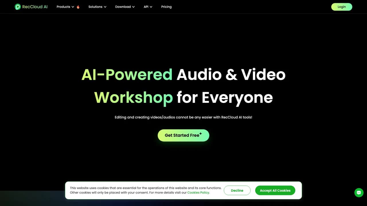 reccloud screenshot