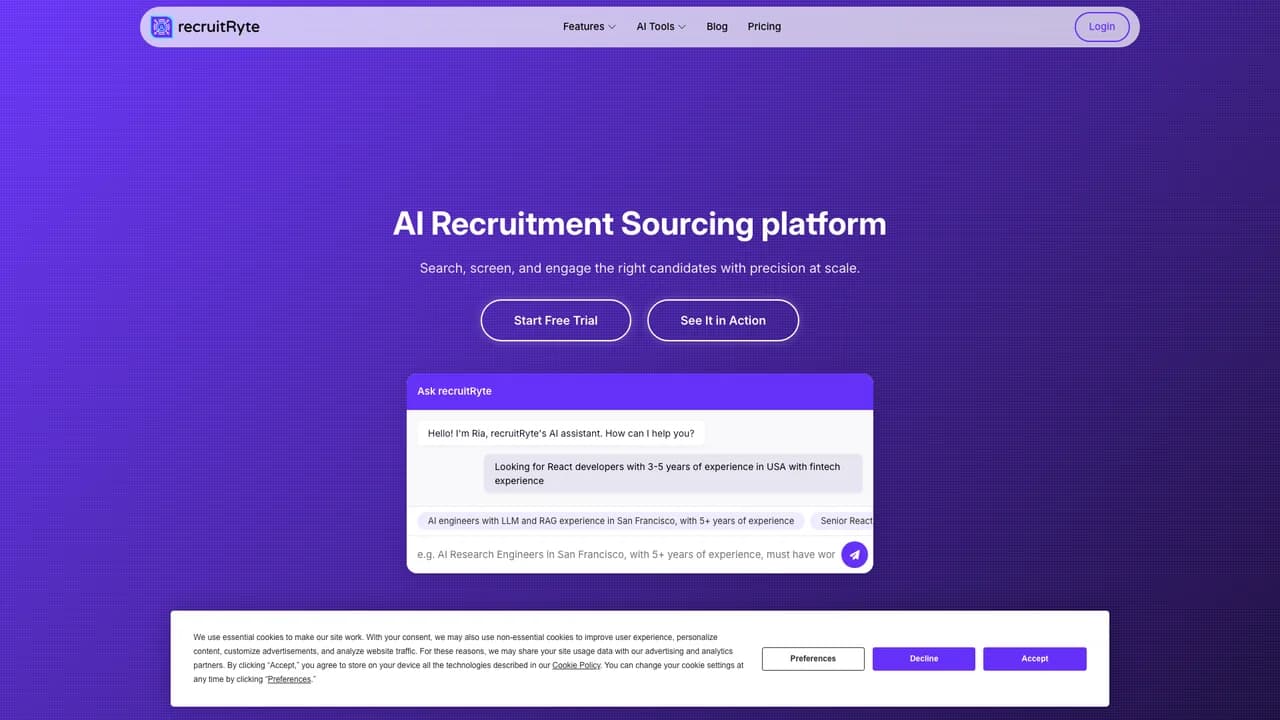 recruitryte screenshot