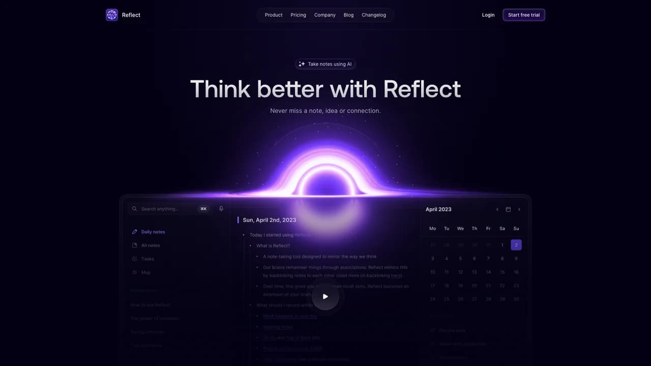 reflect screenshot