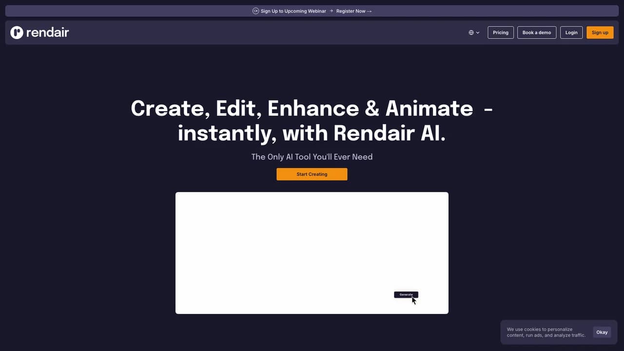 rendair screenshot