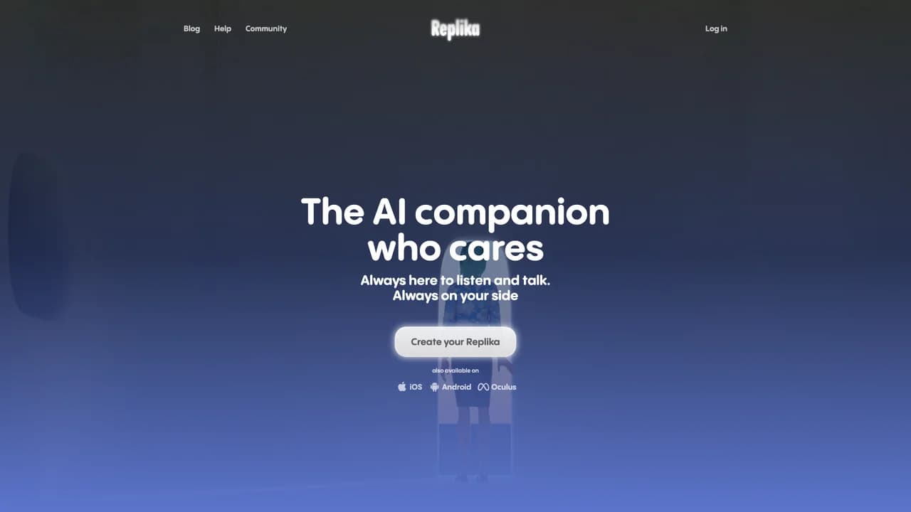 replika screenshot