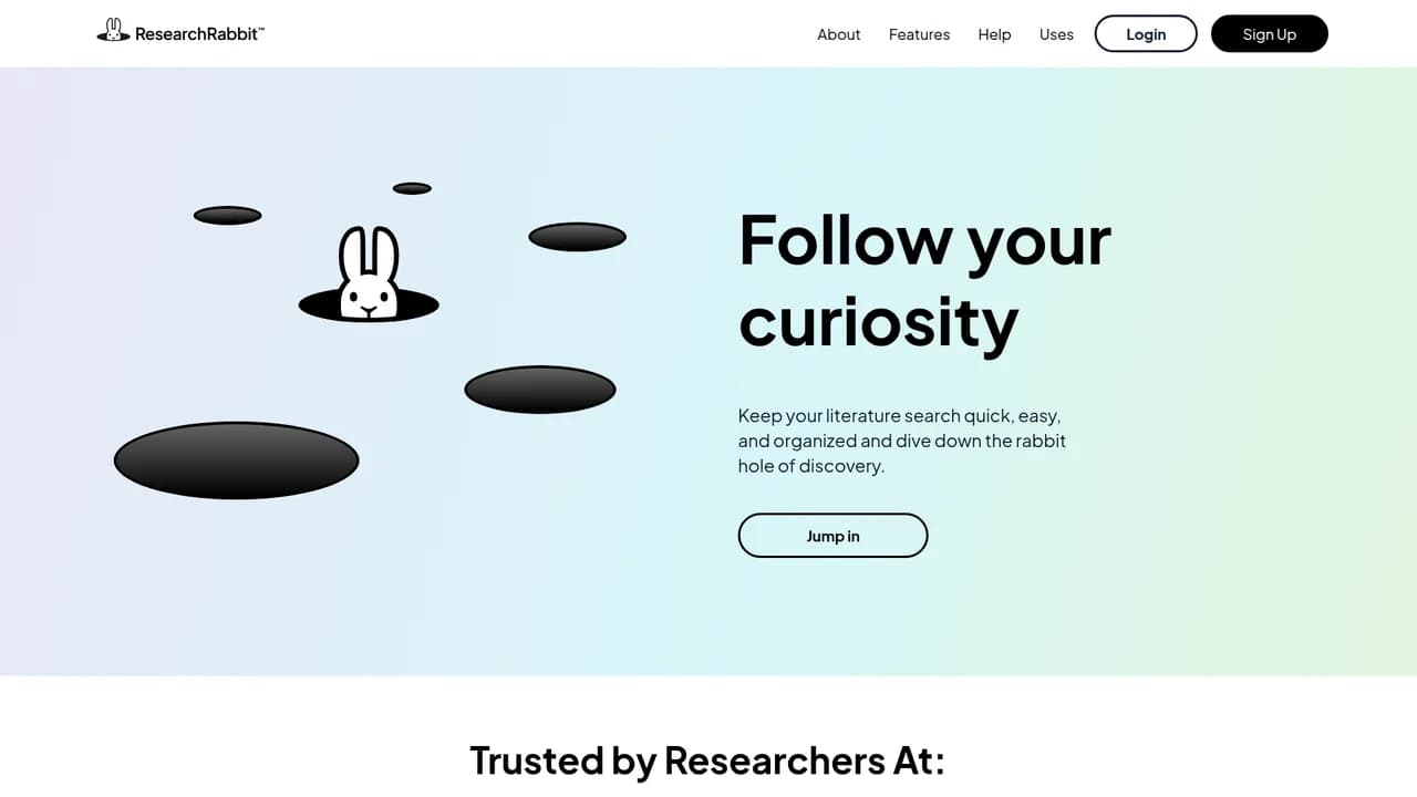 researchrabbit screenshot