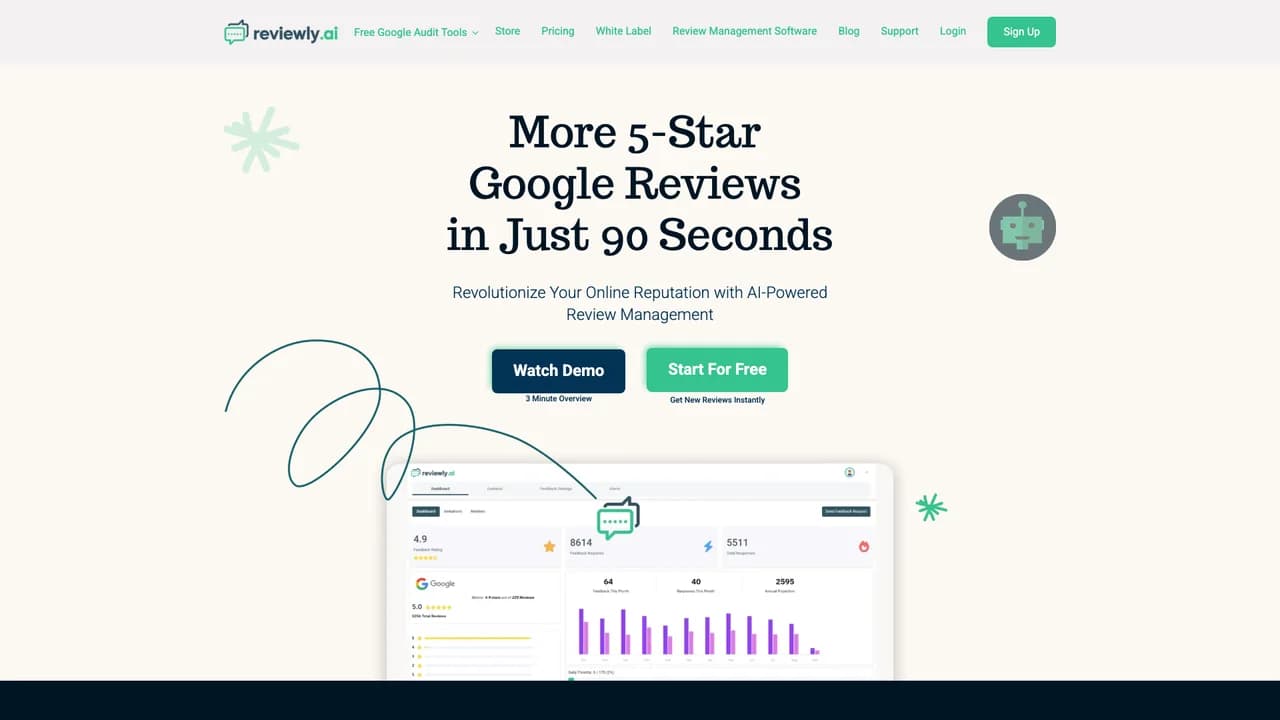 reviewlyai screenshot