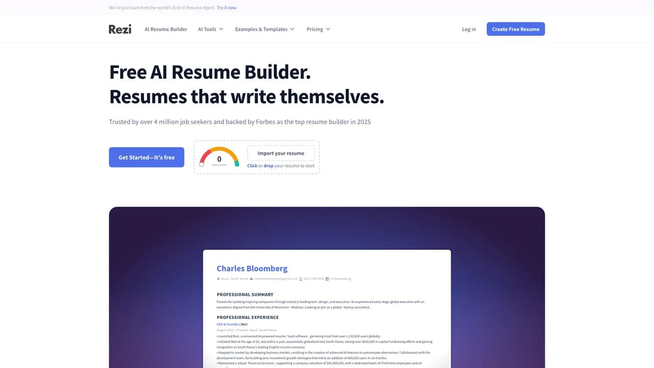 rezi-ai screenshot
