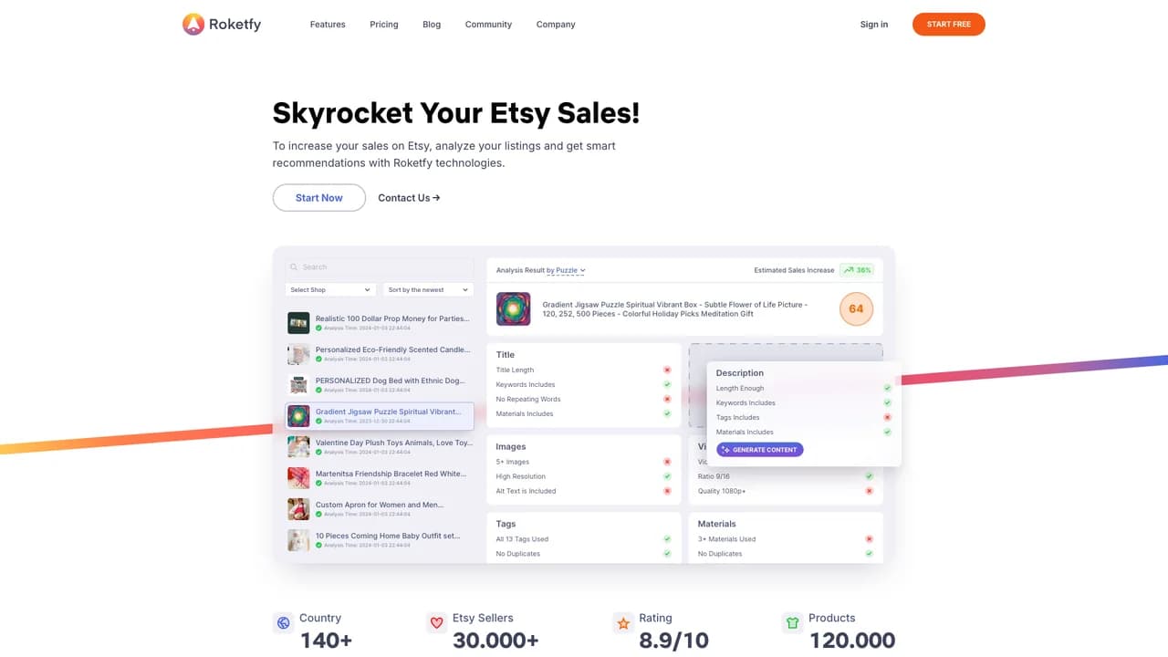 roketfy screenshot