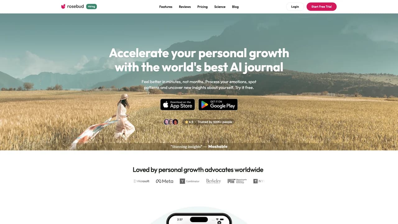 rosebud screenshot