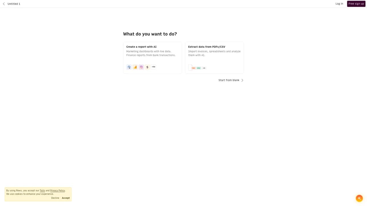 rows screenshot